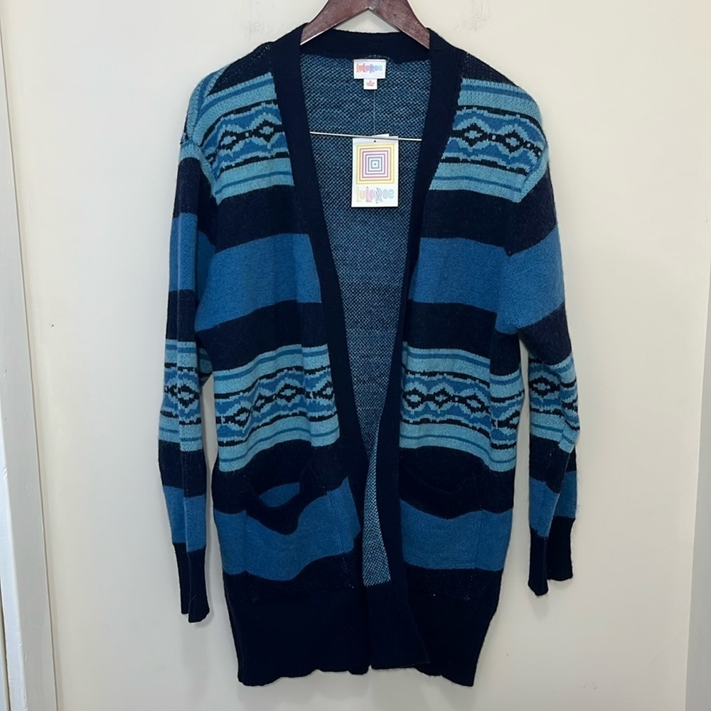 LuLaRoe Peyton Women’s Open Front Cardigan Size Small
